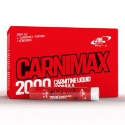 Carnimax 2000 - Doze de carnitină pentru energie, metabolism intens al grăsimilor şi sistem cardiovascular sănătos