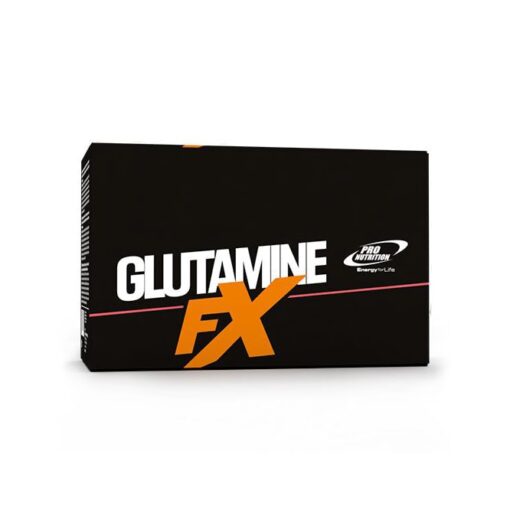 Glutamine FX - Formulă efervescentă sub formă de plicuri cu conţinut de 5g glutamină pe plic.