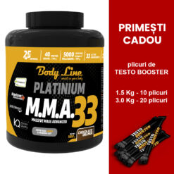 MMA 33 - Proteine masa musculara - gainer M.M.A. 33