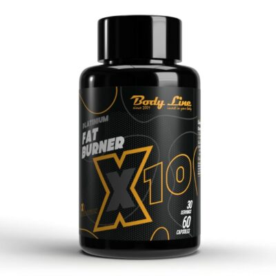 FAT BURNER X10 slăbire eficientă – 60 capsule